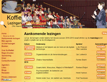 Tablet Screenshot of koffiemet.com